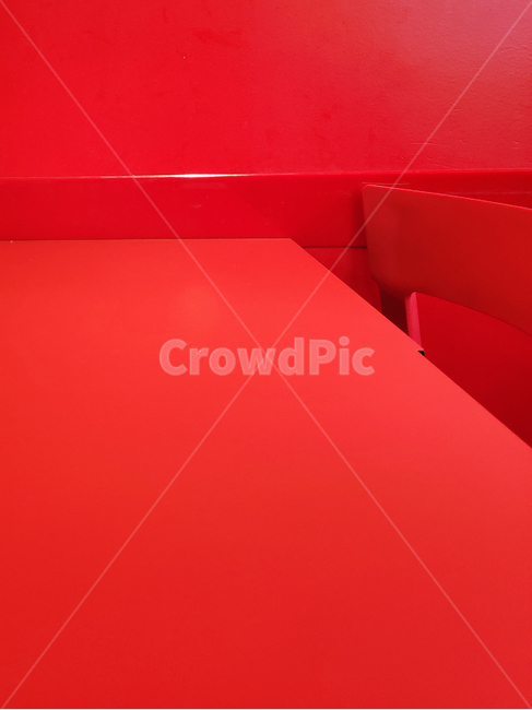 벽,책상,의자,가구,실내,인테리어,빨강색,red,walls,desks,chairs,furniture,interior