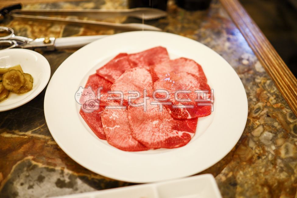 food, 우설, 소고기, beef, 고기, 사진,이미지,일러스트,캘리그라피 - 이빠이오빠작가