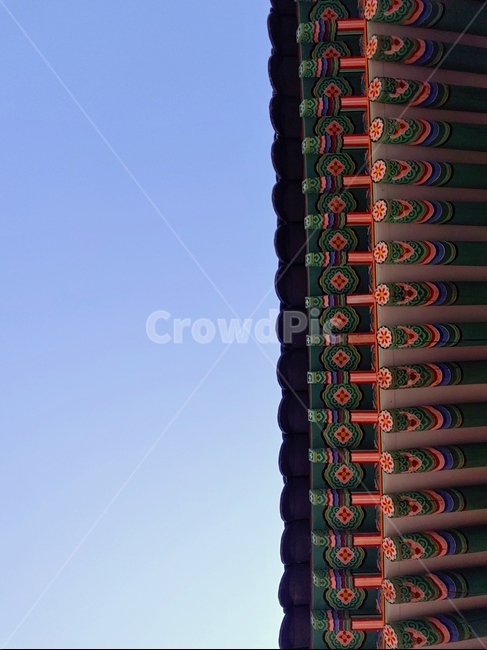 한옥,궁,하늘,한국,낮,한국전통,한국문화,korean traditional,korean culture,건축물,건물외관,exterior,building,structure,architecture,construction