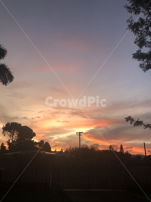 붉은하늘,하늘,australia,자연,sky