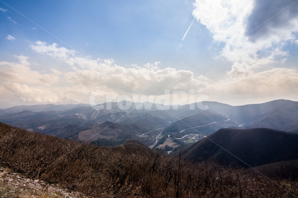 하늘,구름,산,정상,광활,파랑,감성,풍경,자연,풍경,nature,landscape,한국자연풍경,한국자연경관,korea nature landscape,outdoors,옥외,mountain range,산맥,mountain