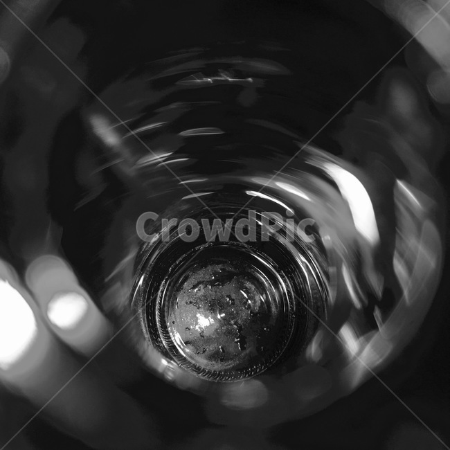 흑백,맥주,병,술,흑백사진