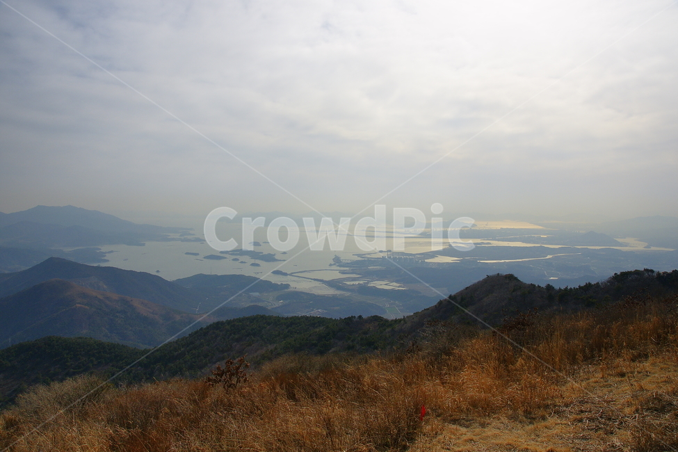 금오산,남해,하동,풍경,바다,하늘,산,섬,나무,풀,구름,자연,풍경,nature,landscape,outdoors,옥외,hill,언덕