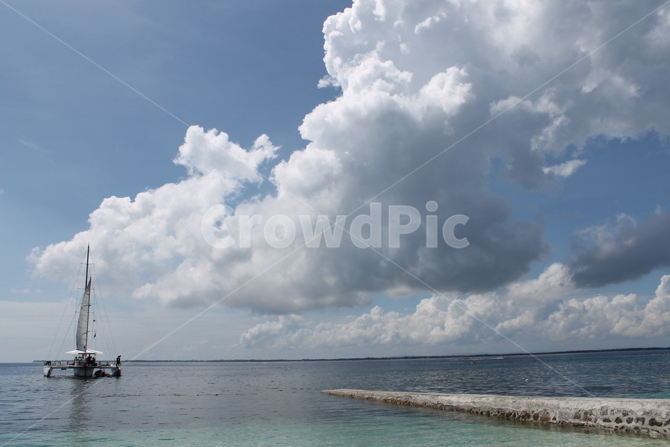 세부,여름,휴가,구름,sea,ocean,sky,clouds