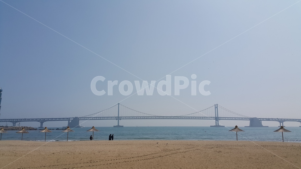 광안리,광안리해수욕장,광안대교,해변,하늘,바다,sea,sand,sky,bridge