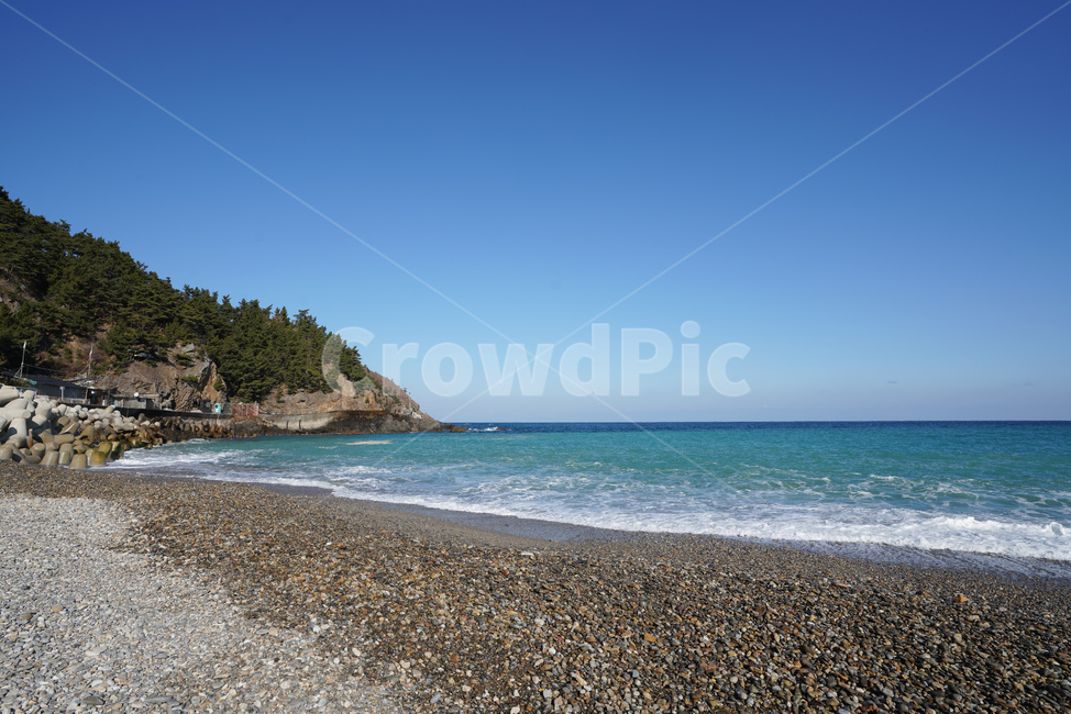 sky,Beach,Coast,ocean,Emerald,Nagok,Pebble