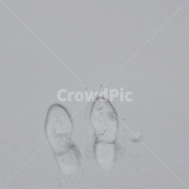 눈,발자국,신발,snow,겨울,흰색,백색,흰,눈자국