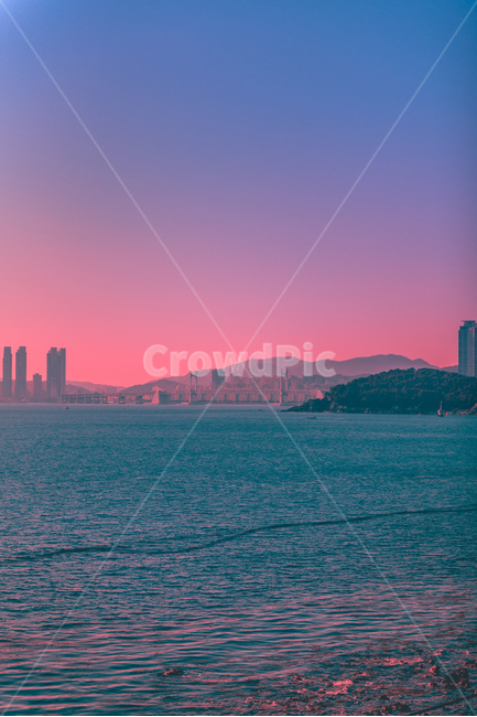 바다,노을,감성사진,배경화면,바다노을,자연,풍경,nature,landscape,색깔,색상,색채,색감,color sense,color sensitivity,feeling of color,outdoors,옥외,land,땅,ocean,대양,sea,water,물,shoreline,해안선