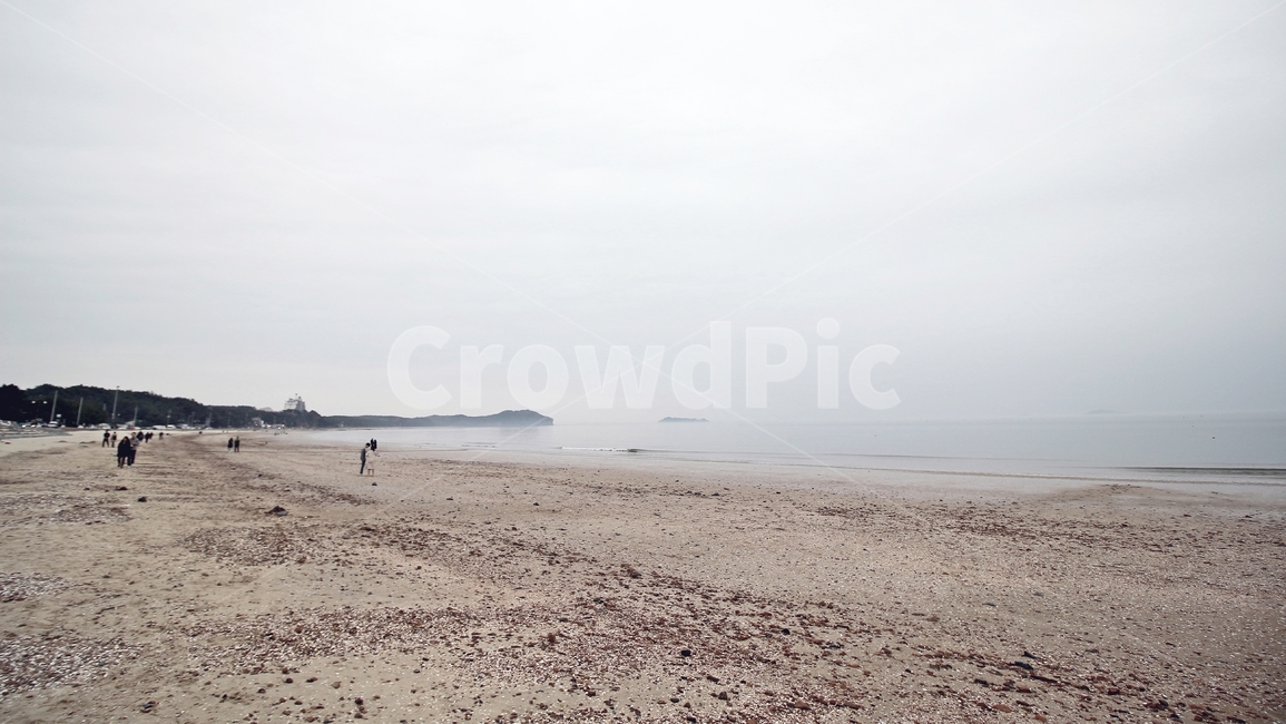 바다,꽃지,안면도,해변,풍경,감성,해무,구름,흐림,sea,beach,cloudy,landscape,해수욕장,해변,바다,beach,sea