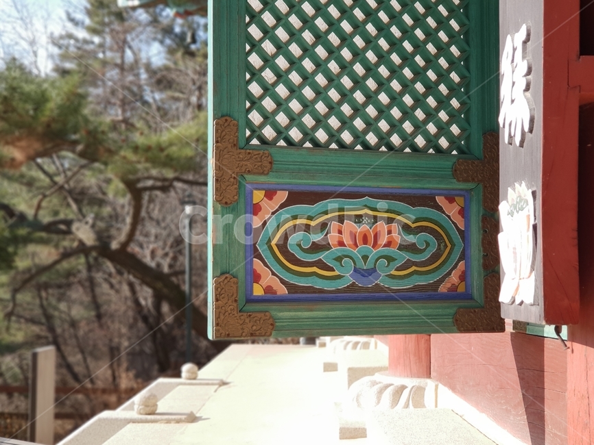 배경,사찰,문무늬,연꽃,연꽃무늬,꽃무늬,한국전통,한국문화,korean traditional,korean culture,건축물,건물외관,exterior,building,structure,architecture,construction