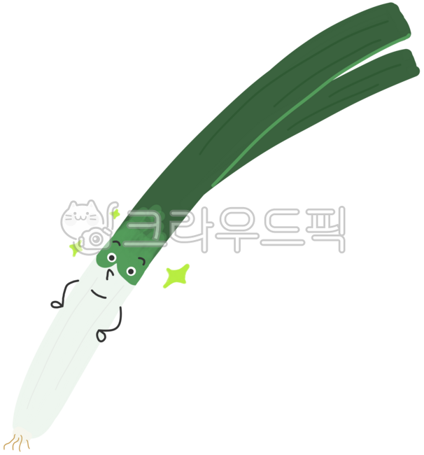 대파, 파, 대파캐릭터, 파캐릭터, 대파이미지, 사진,이미지,일러스트,캘리그라피 - newzing작가