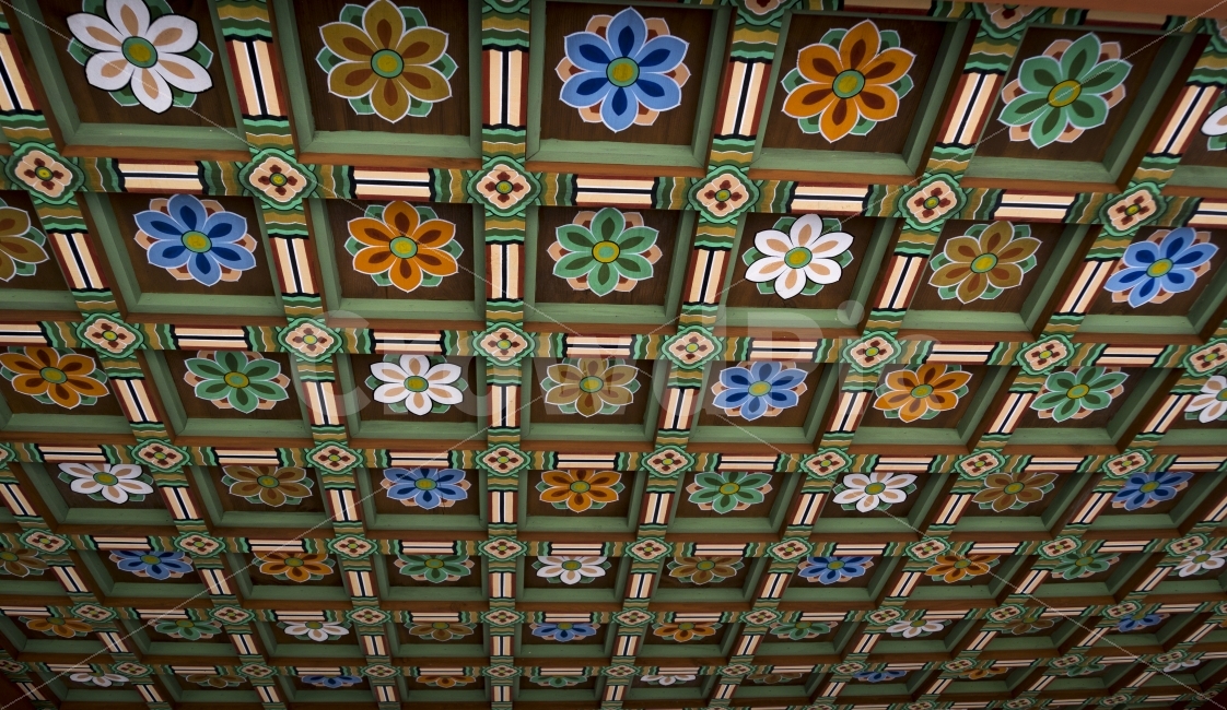 단청,봉화,여름,여행,축서사,temple,사찰,불교,천정,패턴,한국전통,한국문화,korean traditional,korean culture