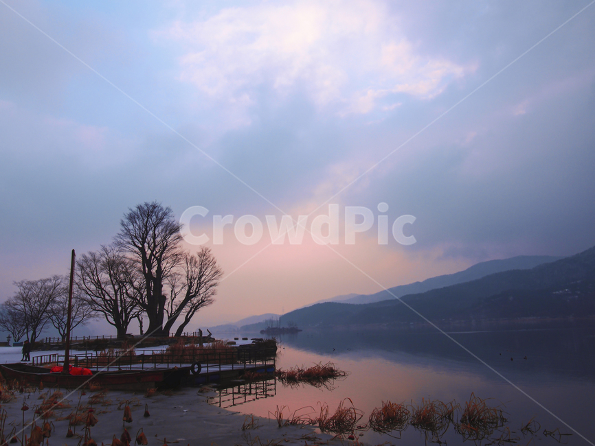 두물머리,sunset,양평두물머리,일출,반영사진,nature,자연,waterfront,outdoors,dock,자연,풍경,nature,landscape,water,물,워터 프론트,옥외,pier,교각,port,포트