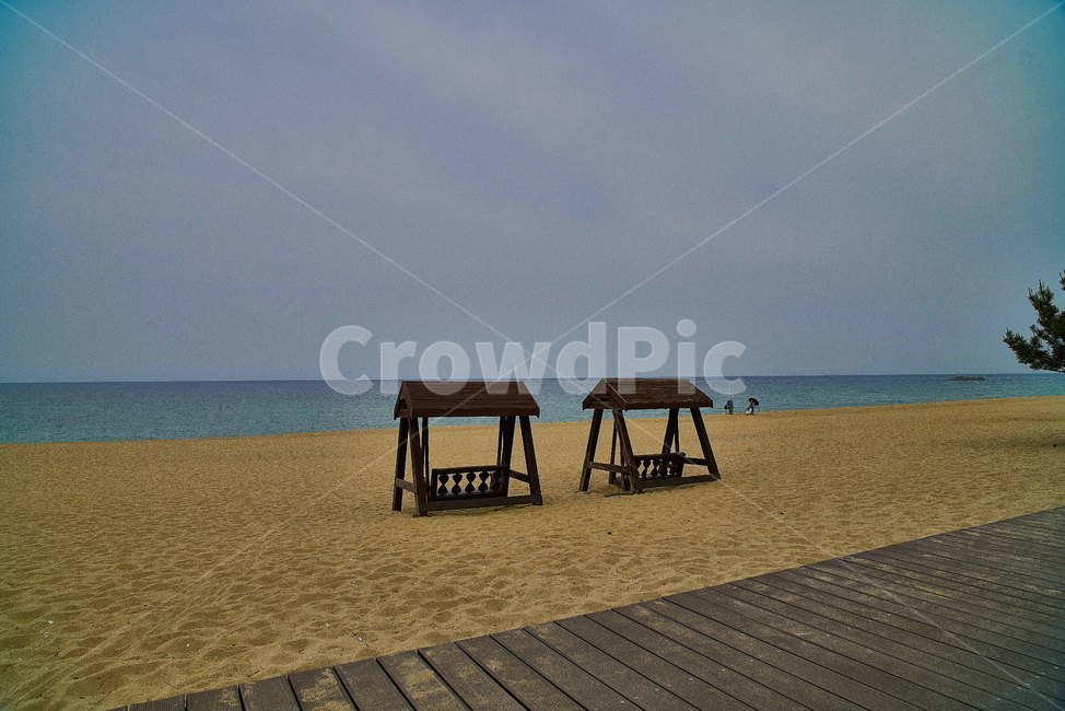 해변,동해,해수욕장,풍경,강원도