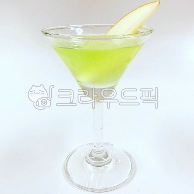 사과,마티니,초록색,칵테일,술,cocktail