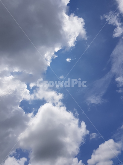 구름,하늘,하얀구름,뭉게구름,파란하늘,sky,cloud