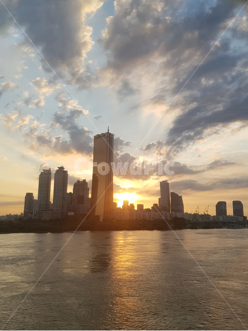 한강,서울,노을,63빌딩,구름,sunset,seoul,city,도시,cloud,buildings,건물,풍경,빌딩,landscape,햇빛,그림자,shadow
