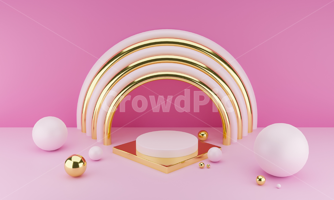그래픽,인쇄,편집,인쇄편집,3d,편집포토,배경,고해상,백그라운드,합성,입체,소스,오브젝트,전시,세트,스튜디오,패턴,골드,금색,아치,링,무대,공,공간,장식,핑크,분홍색,렌더링,파스텔,도형,기하,이벤트,네모,원형,동그라미,원,재질,광고,graphics,제도법,art,미술,그래픽,일러스트레이션,graphic,illustration