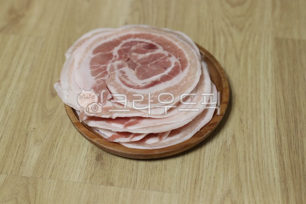 food, 음식, meat, 고기, 대패삼겹살, 사진,이미지,일러스트,캘리그라피 - Nhj2307작가