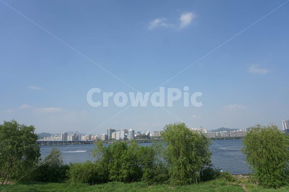 한강,여름,서울,하늘,강가,자연,풍경,nature,landscape,도시,city,한국도시풍경,한국도시경관,korea cityscape,outdoors,옥외