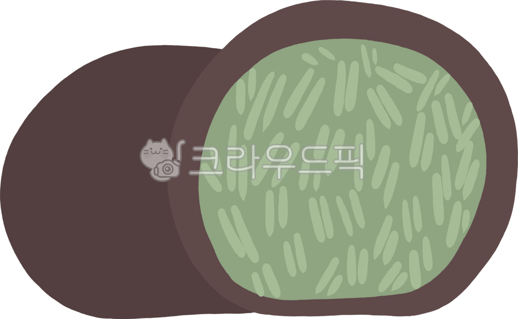 두쫀쿠,두바이쫀득쿠키,디저트,음식,스티커