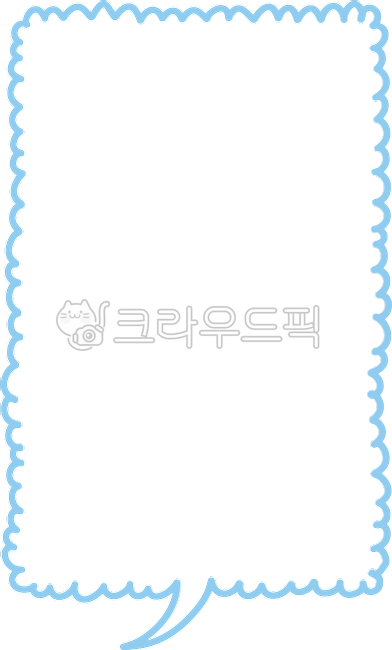 말풍선,하늘색,구름말풍선,구름,귀여운,심플한,간단한,아기자기한,네모