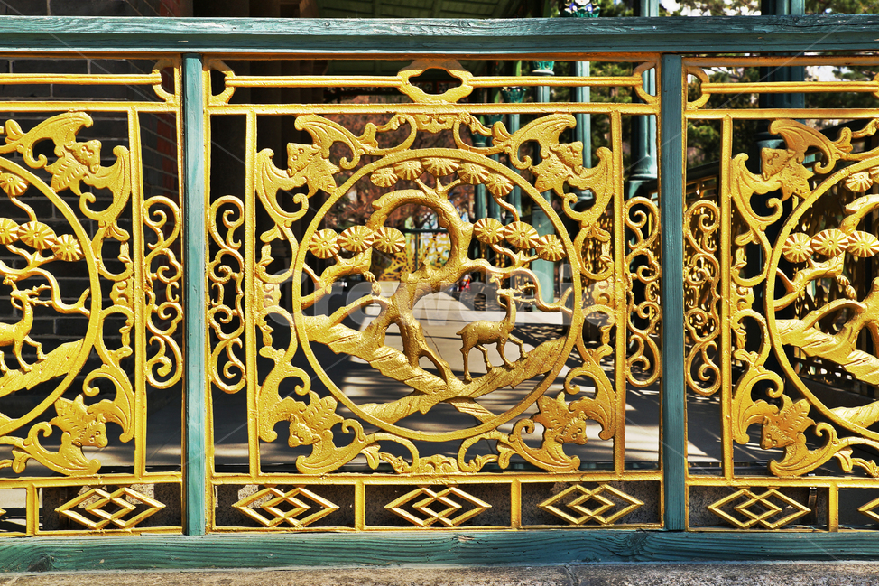 Ten longevity,enshrinement of royal ancestors,Deoksugung Palace,Jeong Gwanheon,Handrail
