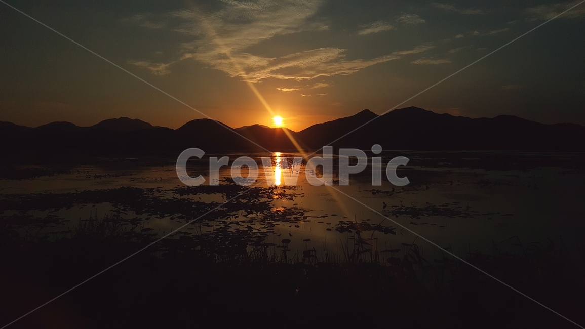 석양,일몰,태양,고요함,sunset