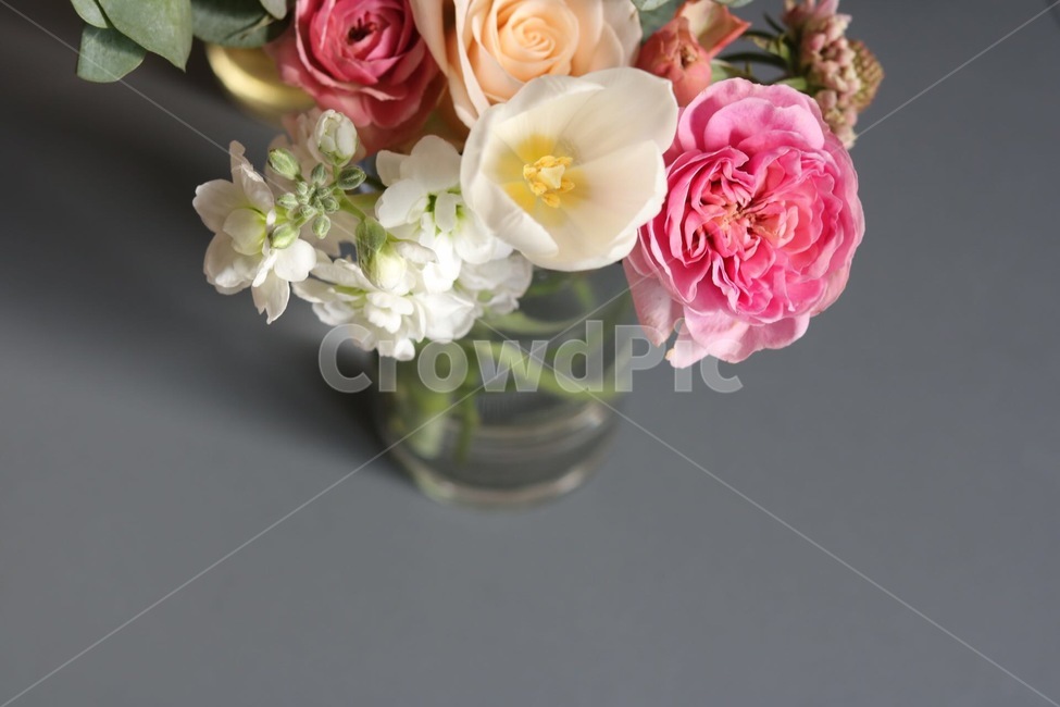 colorful,꽃다발,꽃,장미꽃,bouquet,선물,라넌큘러스,화병,테이블,화이트,분홍,white,flowers,gift,vase,table,pink,plants,꽃,flower,실내용화초,화분,화초,house plant