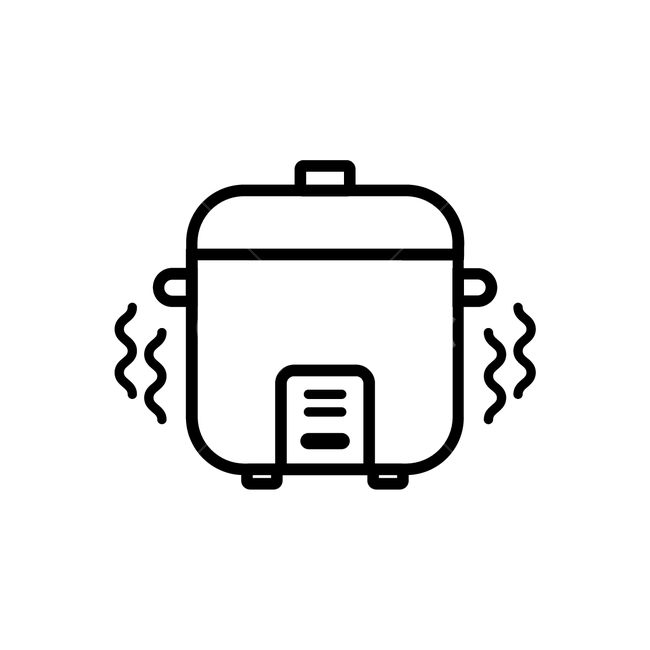 밥솥,음식,요리,kitchen,cook,밥,주방,부엌,주방용품,부엌용품,전기밥솥,취사,보온,저녁,점심,식사,그래픽,일러스트레이션,graphic,illustration,아이콘,icon