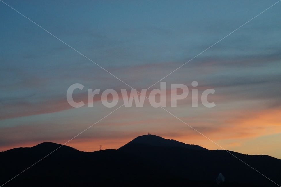 저녁,노을,하늘,풍경,밤,sky,sunset,landscape,night,자연,풍경,nature,landscape,실루엣,그림자,silhouette,shadow,outdoors,옥외,dawn,새벽,red sky,붉은 하늘,dusk,황혼,일몰