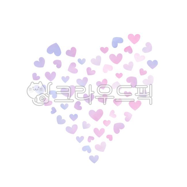 love,mind,pretty,hand drawing,pattern,valentine,cute,heart,pastel,Valentines Day,background,purple,illustration,gradation,Watercolor