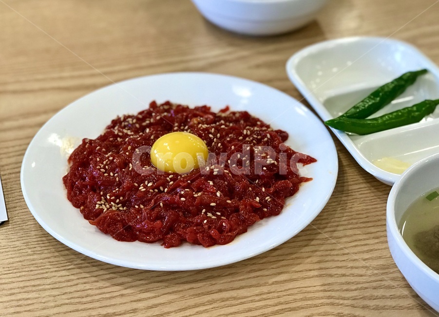 육회,음식,안주,food,식사