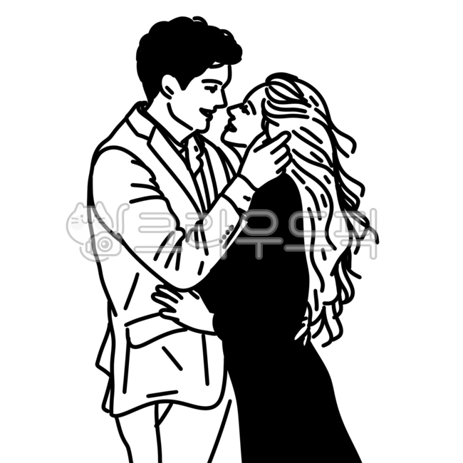 사람,사람일러스트,라인드로잉,포즈,자연스러운포즈,패션일러스트,커플,커플일러스트,연인일러스트,소스,디자인소스,person