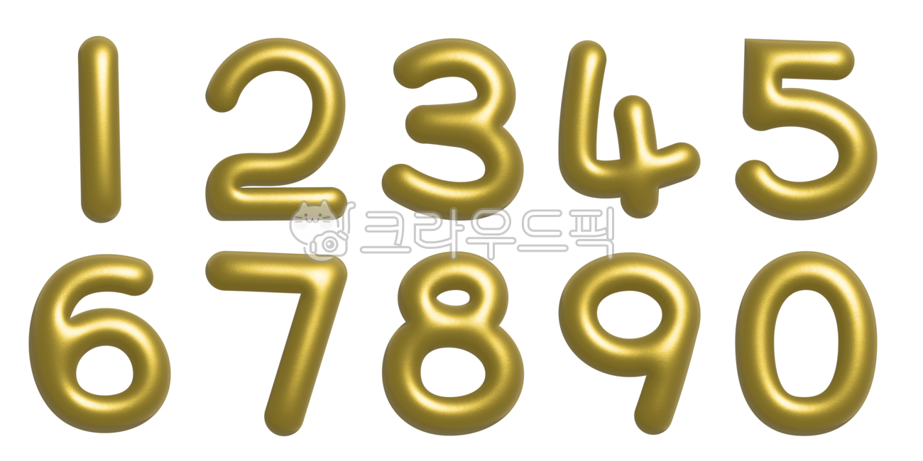 숫자, 넘버, 텍스트, 수, 번호, 사진,이미지,일러스트,캘리그라피 - 바끄미작가