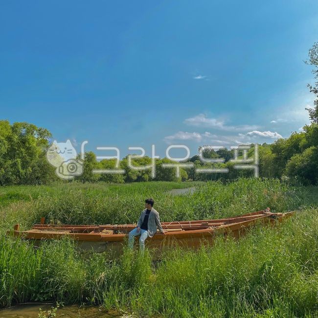 경주,금장대,카누,boat,보트,rowboat,노젓는배,경주포토존