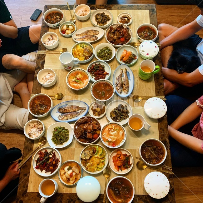외할머니,한상,추석,만찬,요리,meal,식사,food,음식
