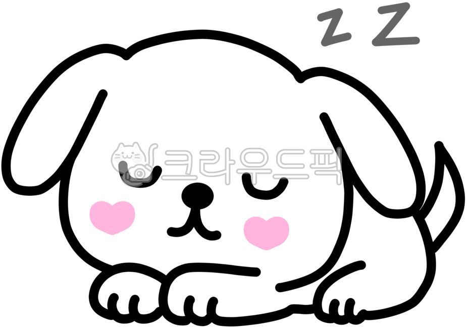 강아지,개,귀여운,그림,일러스트,하얀색,흰색,화이트