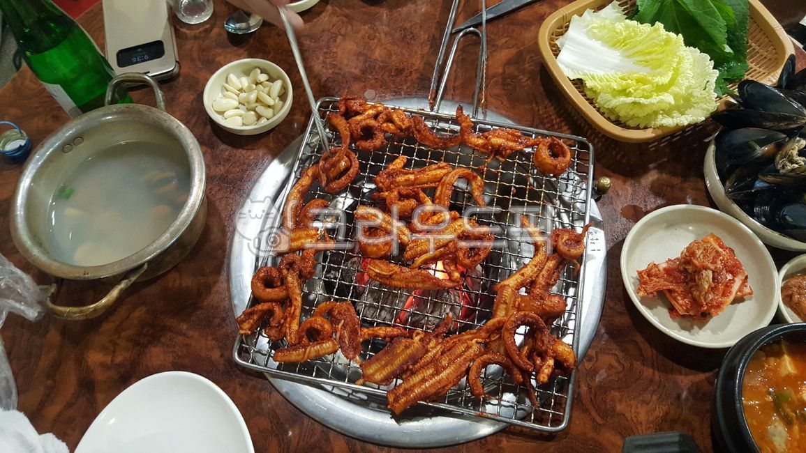 곰장어,꼼장어,숯불구이,바베큐,bbq,seafood,해물,석쇠,안주