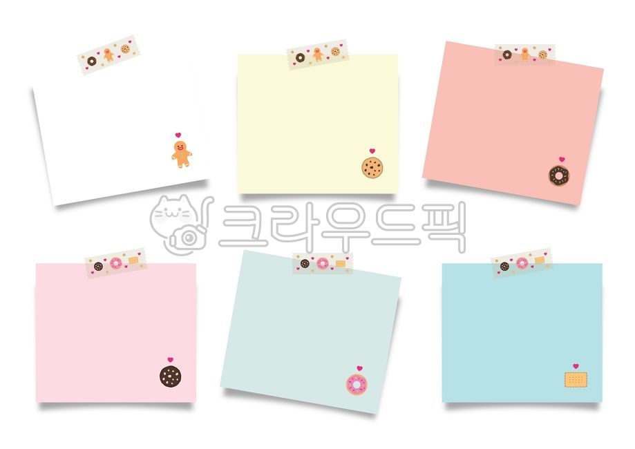 Ginger Man,Decorating a diary,fancy,cookie illustration,adornment,notepad,memo,Memo paper illustration,pastel,tape,note paper,donut,stationery,graphic,Phrases,masking tape,cookie,chocolate chips,Office Supplies,sticker,label,Square,Dakku,schoolsupplies,il