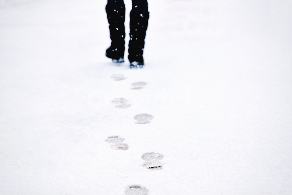 발자국,겨울,눈밭,눈,외로움,겨울,계절,winter,season,사람,인물,인간,human,person,신체일부,몸,body