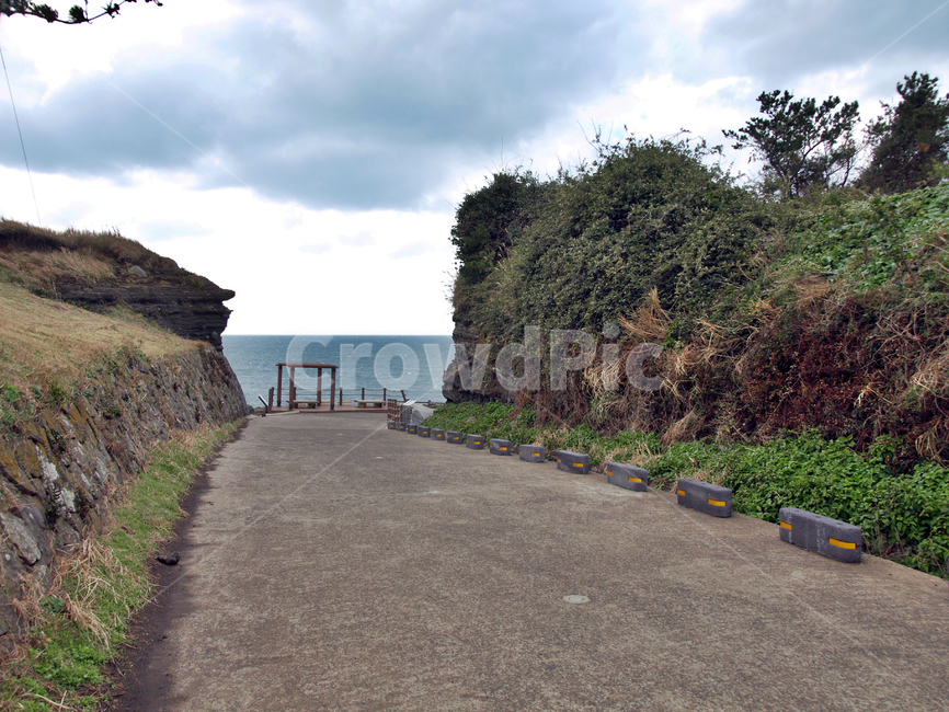 수월봉,올레12코스,올레길,제주,서귀포시,바다,해안,엉앙길,자연,풍경,nature,landscape,asphalt,아스팔트,road,도로,outdoors,옥외
