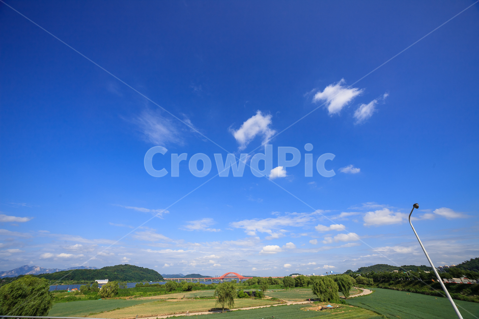 방화대교,여름,구름,하늘,바람,다리,농촌,풍경,경치,자연,풍경,nature,landscape,outdoors,옥외,field,들