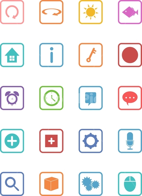 play,symbol,vector icon,arrow,app icon,sign,simple,source,web design,clip art,mouse,publication,microphone,app,shape,flat icon,utilization,collection,clock,plus,Icon,circle,object,exclamation point,gear,color,keys,recording,box,turn,pictogram icon,sun,hou