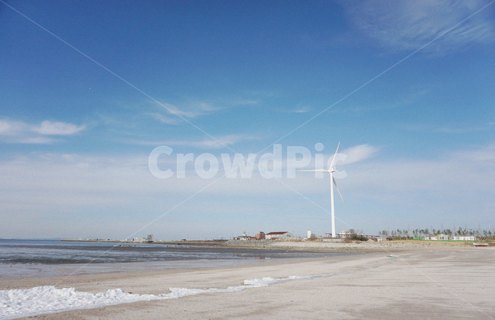 겨울바다,풍차,겨울,하늘,해변,해변,바다,beach,sea