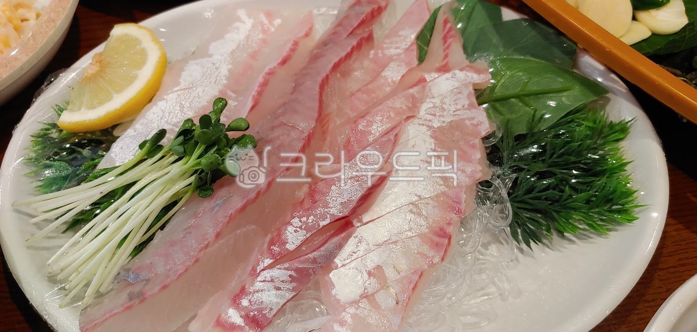 회, 숭어회, 음식, food, 식사, 사진,이미지,일러스트,캘리그라피 - hooya작가