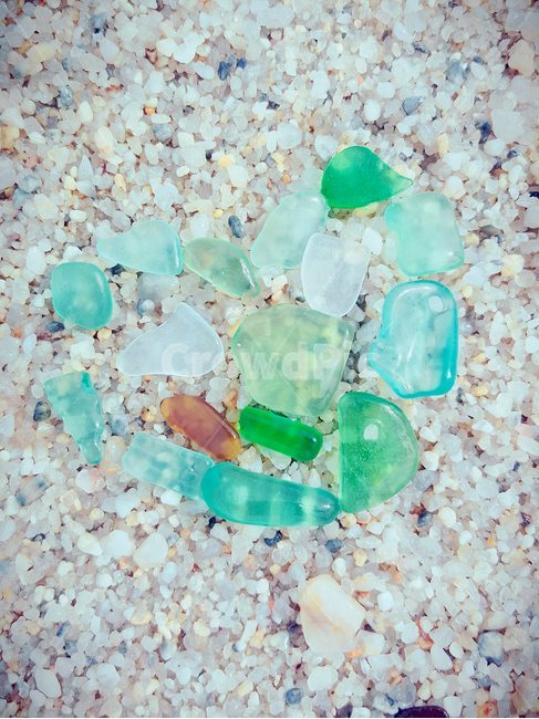 씨글래스,바다유리,crystal,seaglass,모래