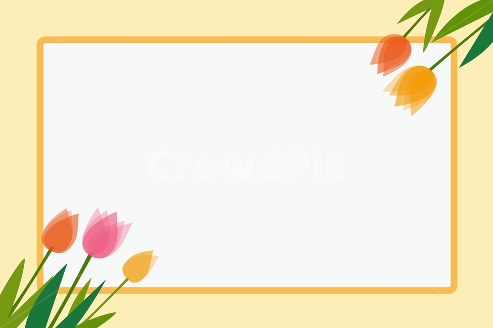 그래픽,프레임,일러스트,봄꽃,배너,포스터배경,봄배너,카드,spring,바탕,배경,백그라운드,background,illustration,graphic,banner,poster,튤립,tulip,오렌지색,노랑색,flame,시즌,계절,season,봄,계절,spring,season,꽃,flower,그래픽,일러스트레이션,graphic,illustration,plant,식물,art,미술