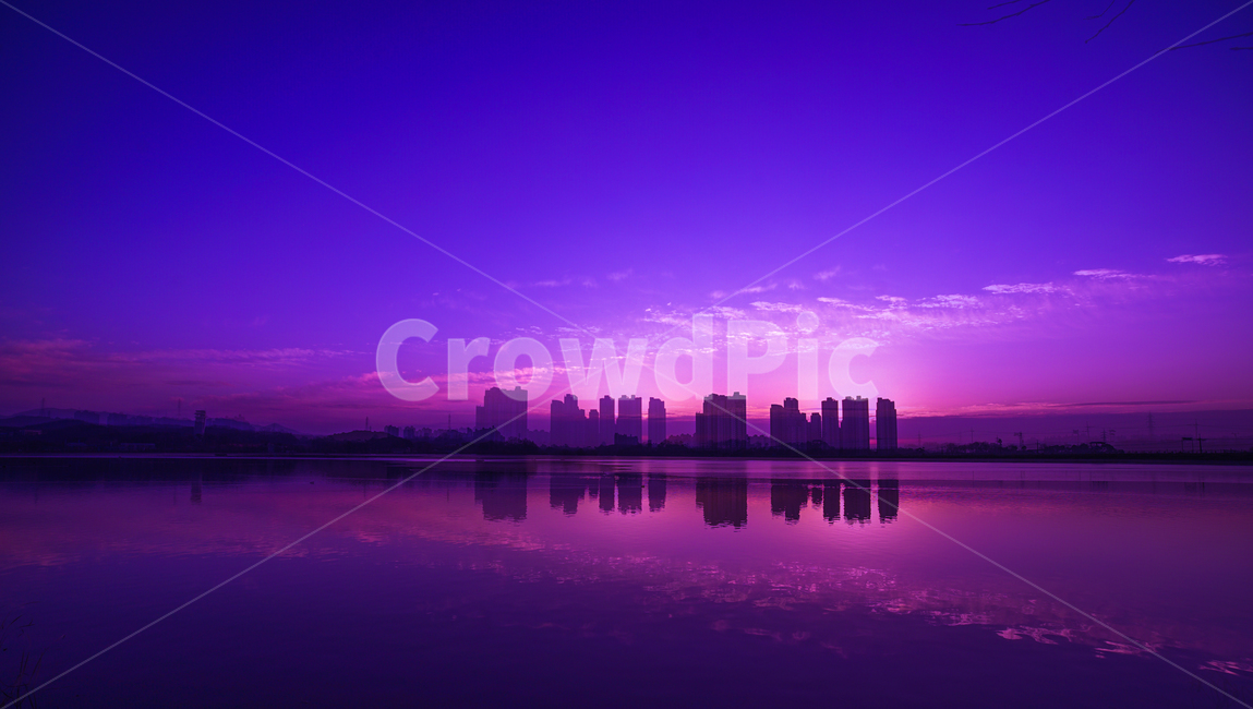 호수,여명,해돋이,일출,구름,하늘,감성,새벽,반영,투영,풍경,도시,풍경,city,landscape,한국도시풍경,한국도시경관,korea cityscape,nature,자연,silhouette,실루엣,outdoors,옥외