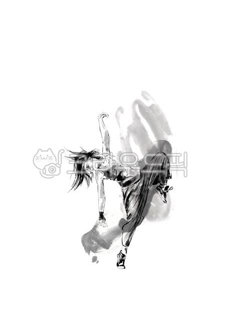 Oriental painting,ink painting,ink painting illustration,illustration,ink painting,oriental painting illustration,people,painting,ink painting illustration,Korean painting,art,drawing,woman,exercise,dance,dance